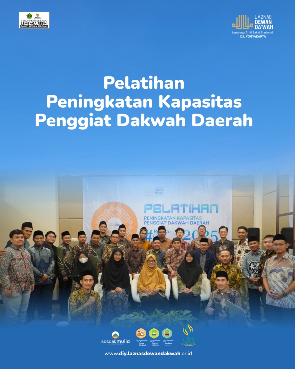 Pelatihan Peningkatan Kapasitas Penggiat Dakwah Daerah