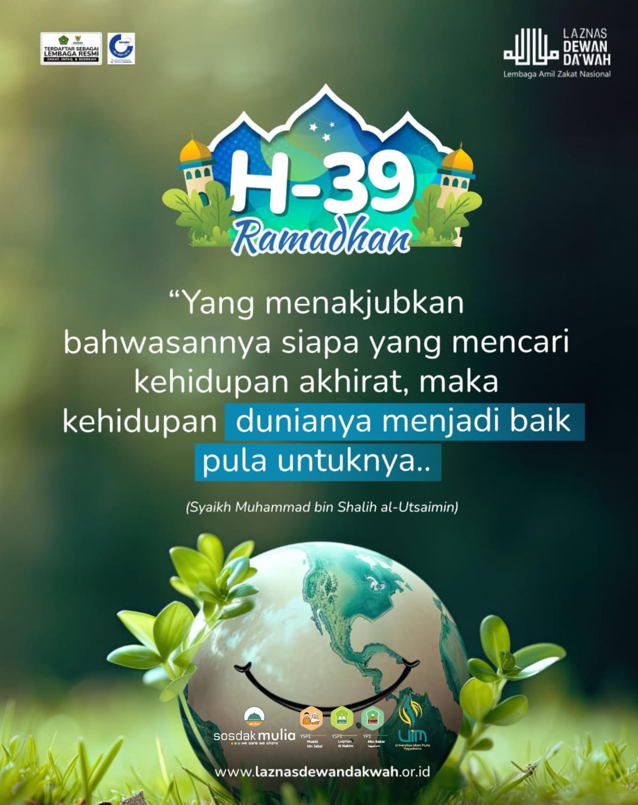 Agar Dunia Jadi Baik Kepadamu