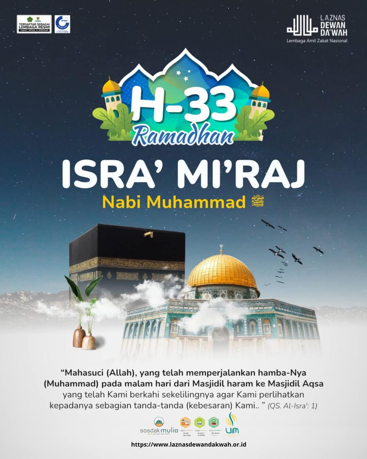 Isra’ Mi’raj Nabi Muhammadﷺ dan Pentingnya Shalat 5 Waktu