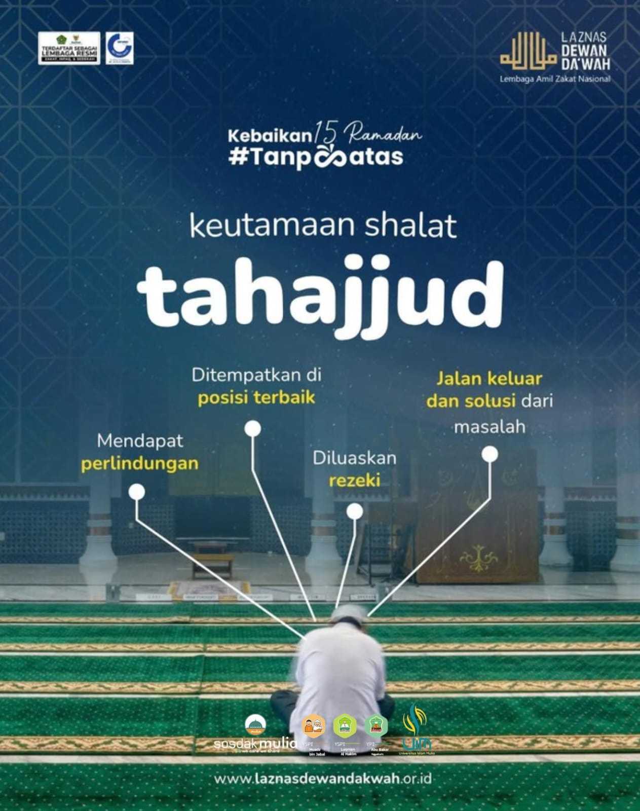 Keutamaan Sholat Tahajjud