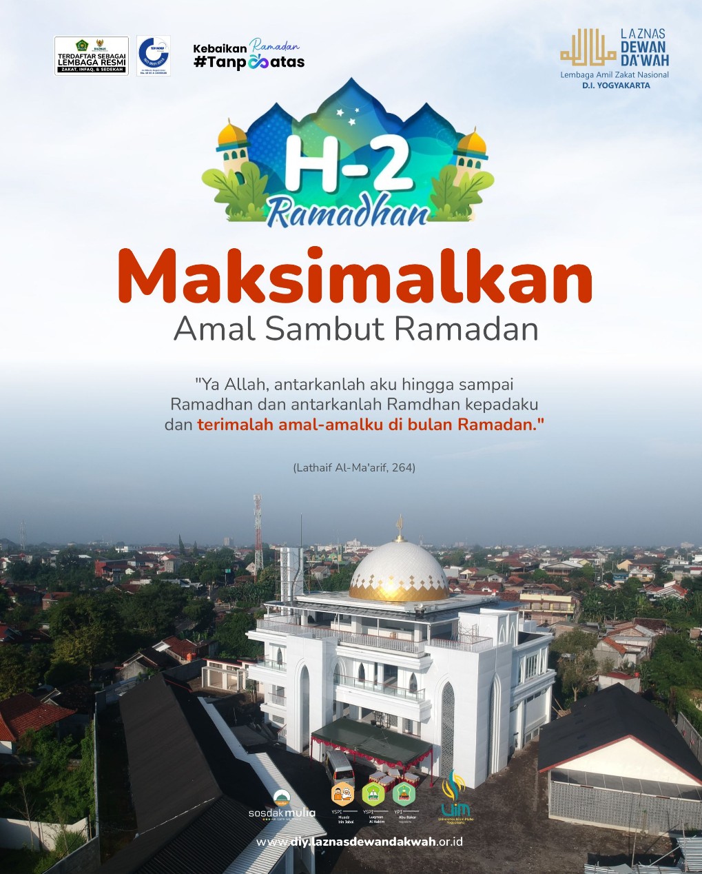 Maksimalkan Amal Sambut Ramadhan