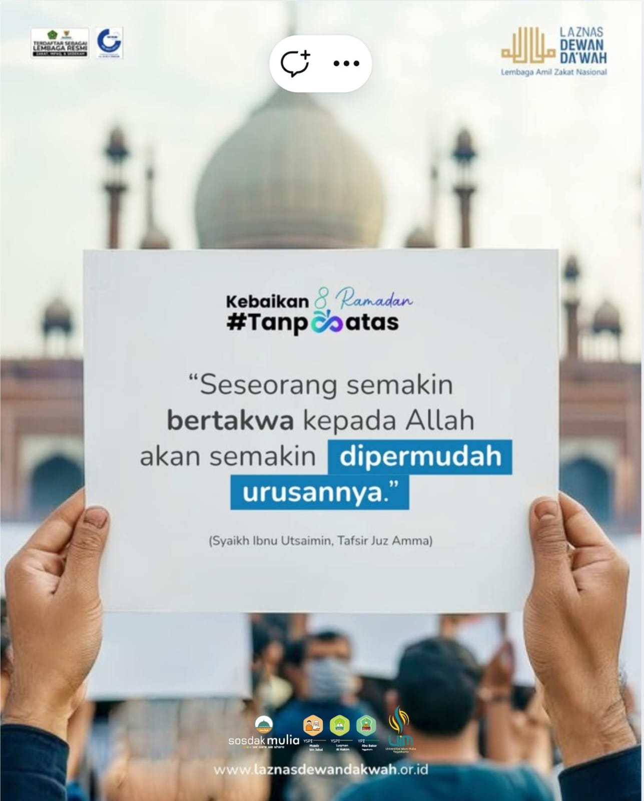 Semakin Bertakwa Semakin Dipermudah