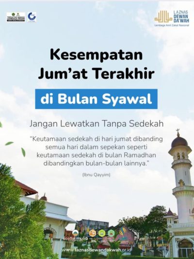 Kesempatan Jum’at Terakhir di Bulan Syawal