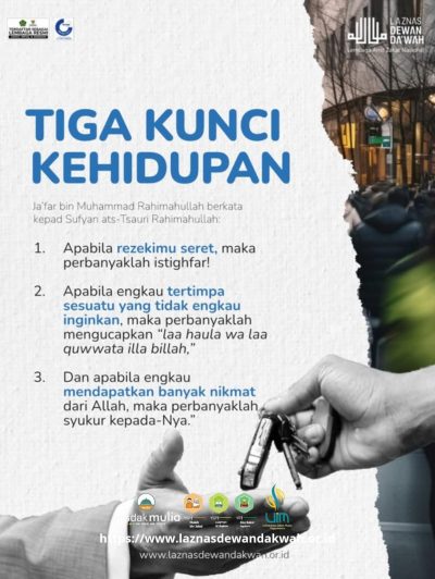 Tiga Kunci Kehidupan