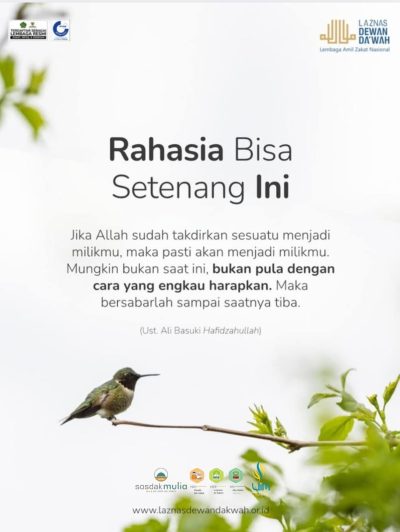 Rahasia Bisa Setenang Ini