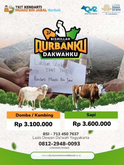 Hari Raya Idul Adha Semakin Dekat, Yuk Siapkan Diri Untuk Qurban!