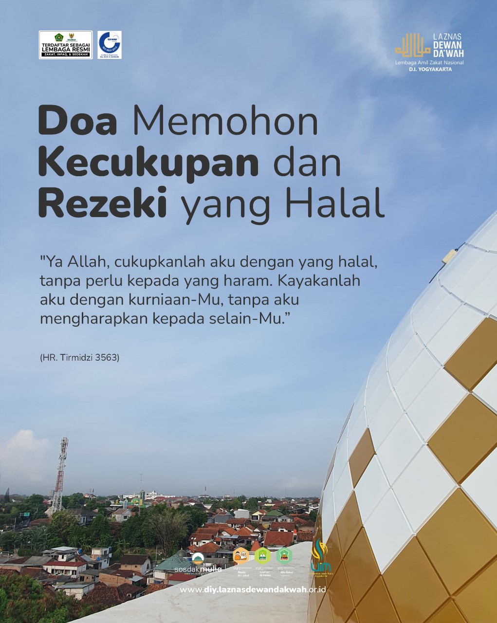 Do’a Memohon Kecukupan dan Rezeki yang Halal