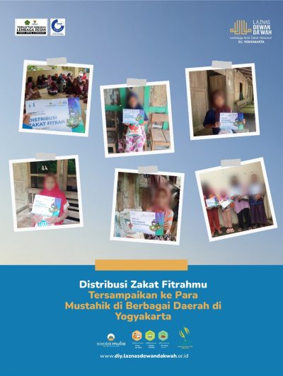 Zakat Fitrahmu Telah Terdistribusikan kepada Mereka yang berhak Menerima