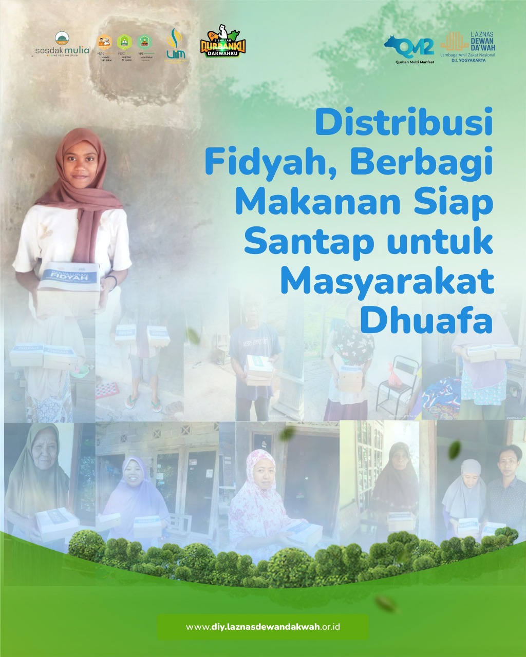 Penyaluran Fidyah, Berbagi Makanan Siap Santap untuk Masyarakat Dhuafa