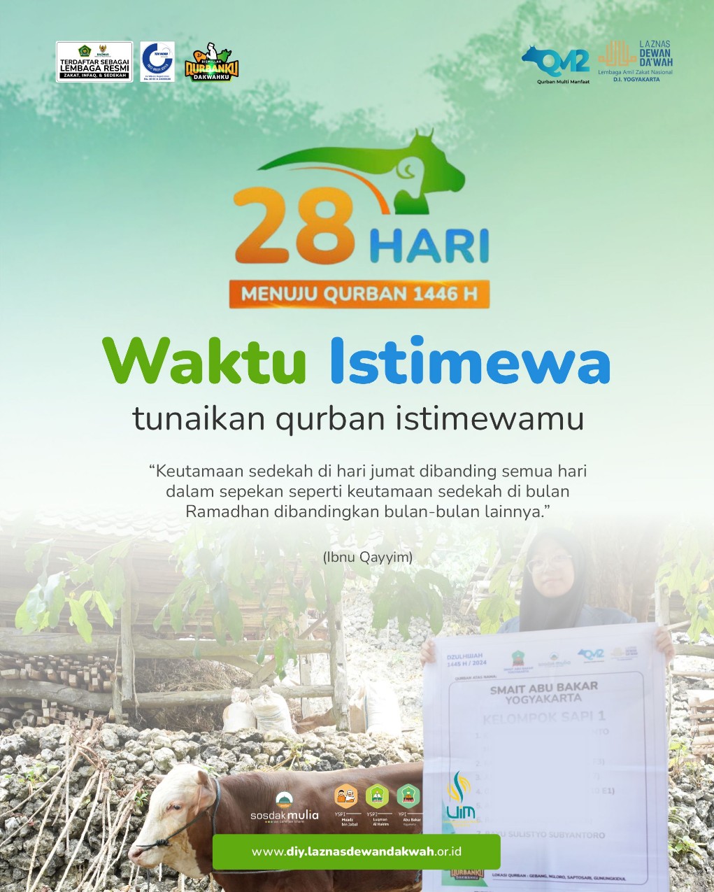 Jum’at Berkah: Waktu Istimewa Tunaikan Qurban dan Sedekahmu