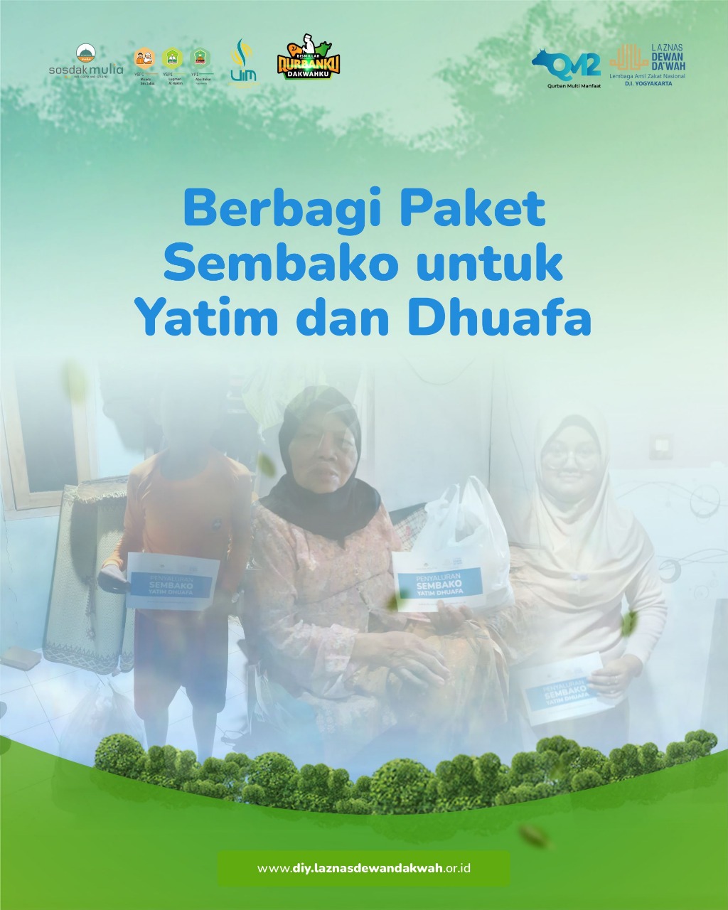Berbagi Paket Sembako untuk Yatim dan Dhuafa