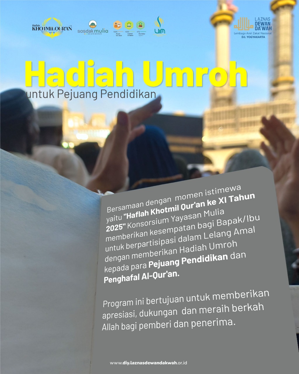 Hadiah Umroh Untuk Pejuang Pendidikan