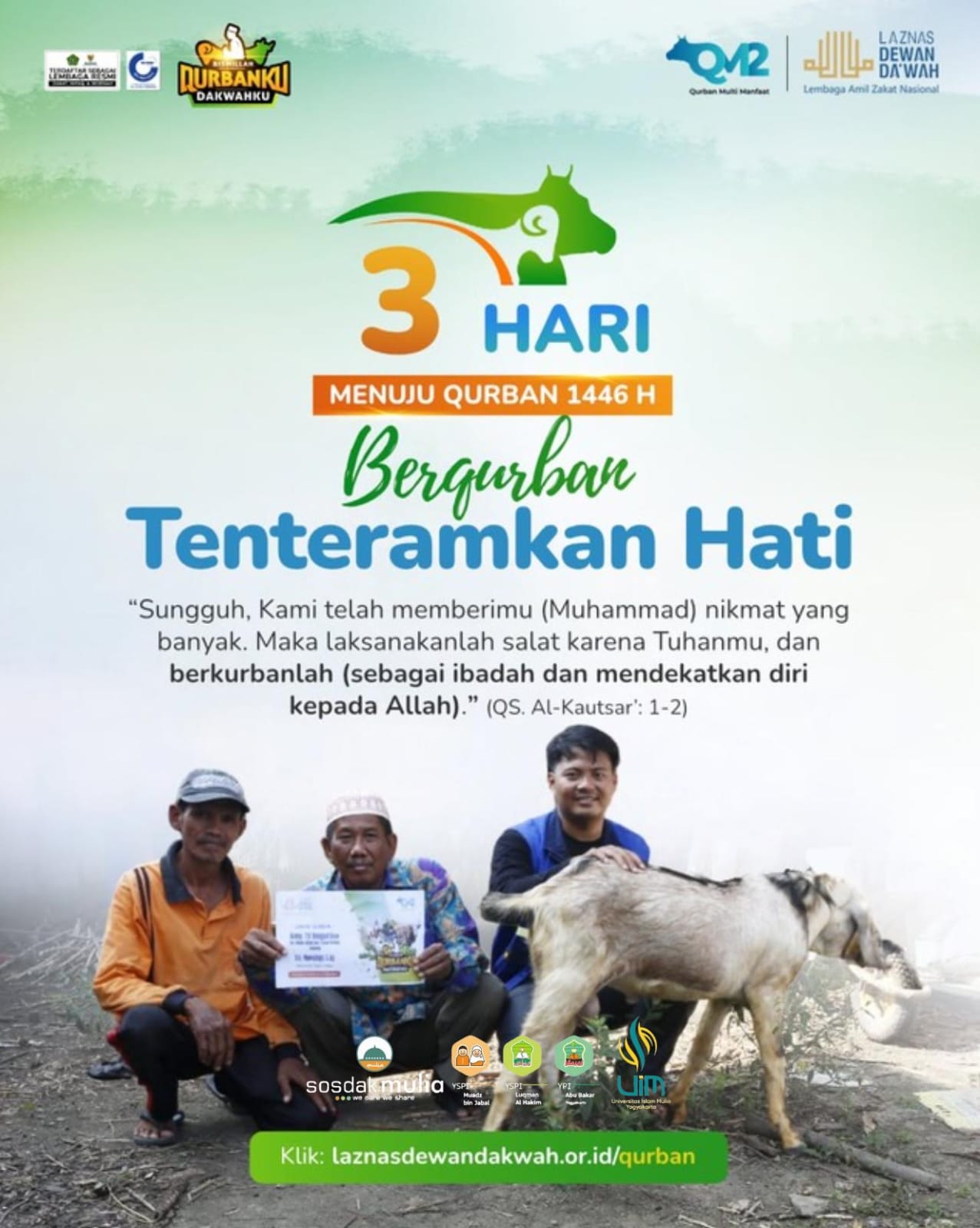 Berqurban Tentramkan Hati