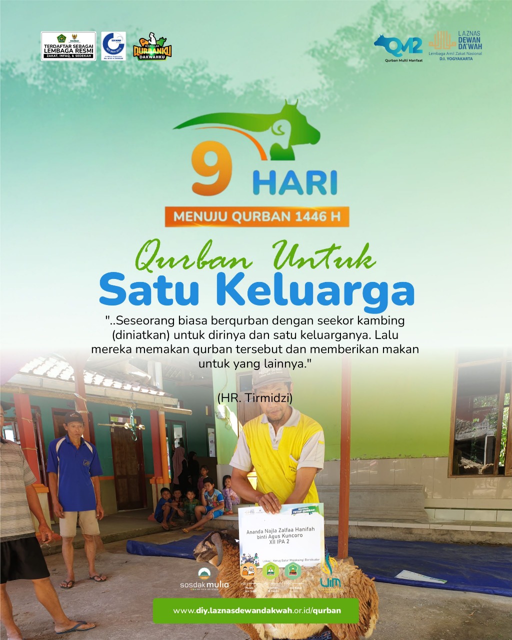 Qurban untuk Satu Keluarga