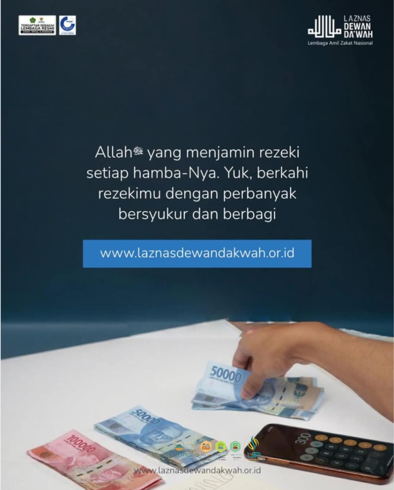 Berkahi Rezeki dengan Bersyukur dan Berbagi