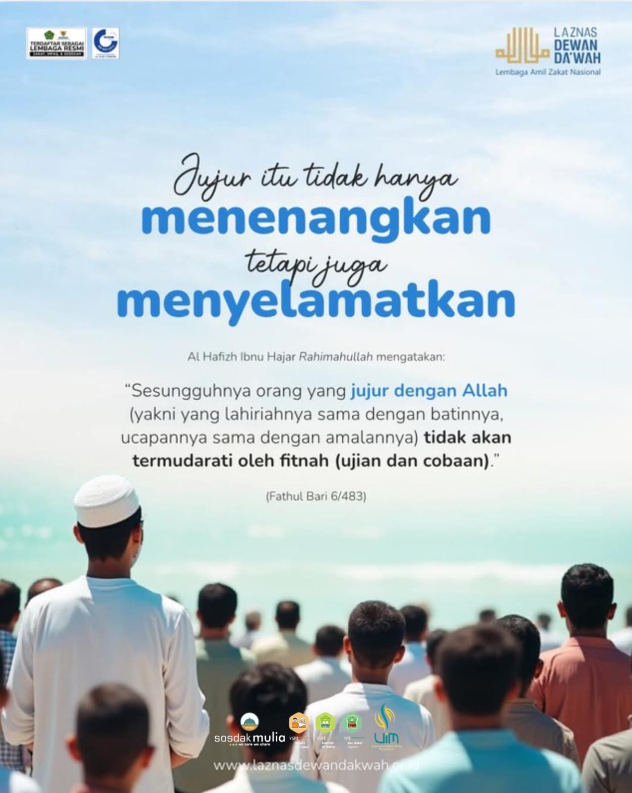 Jujur itu Menenangkan dan Menyelamatkan