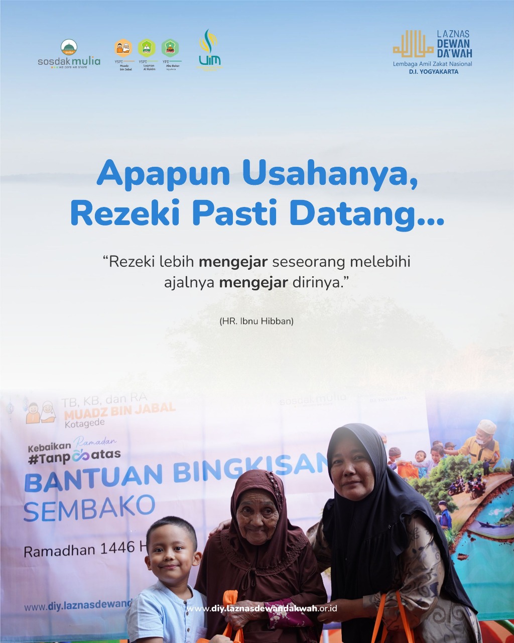 Apapun Usahanya, Rezeki Pasti Datang