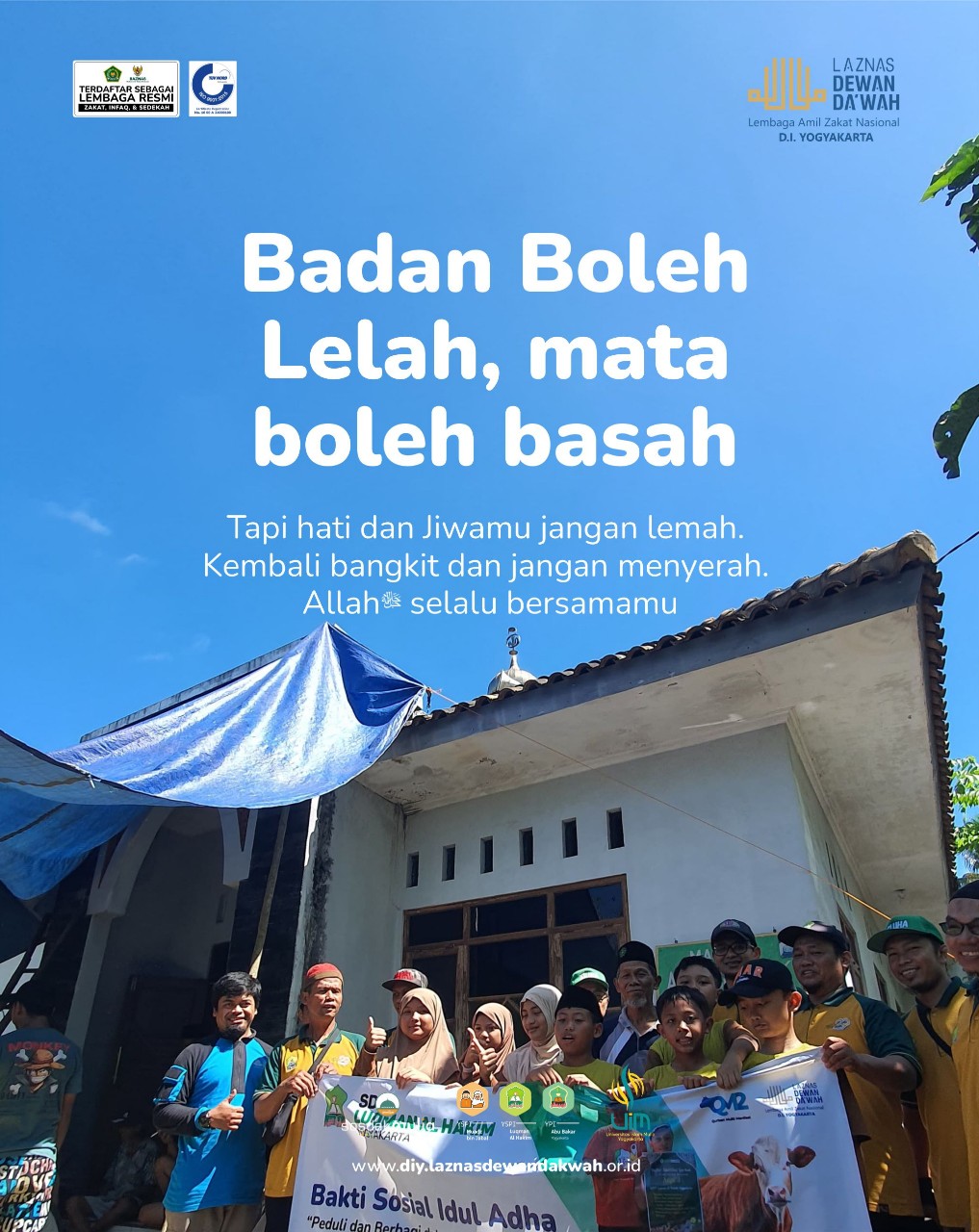 Jangan Menyerah, Allahﷻ Selalu Bersamamu