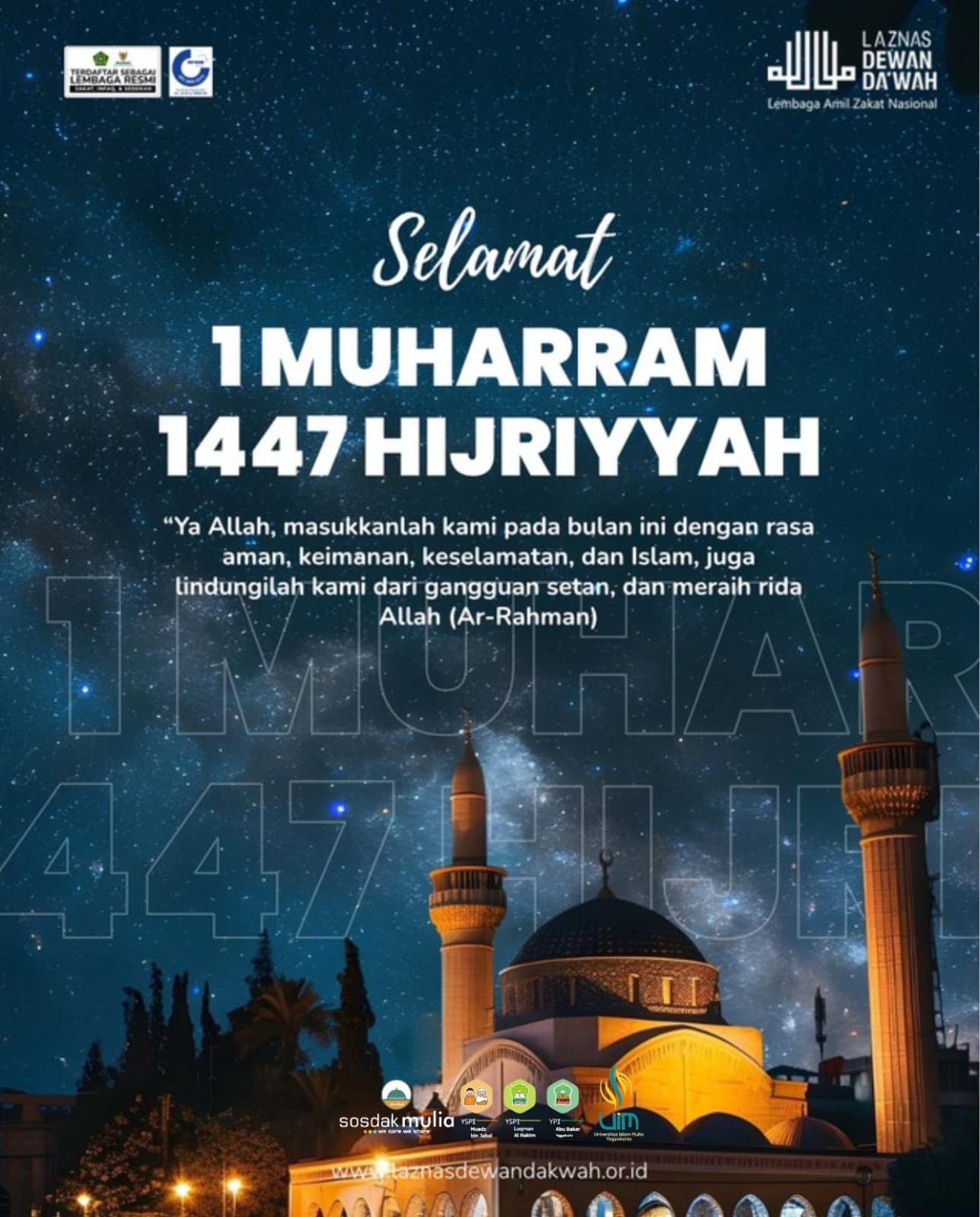 Selamat Datang Muharram 1447 Hijriyyah