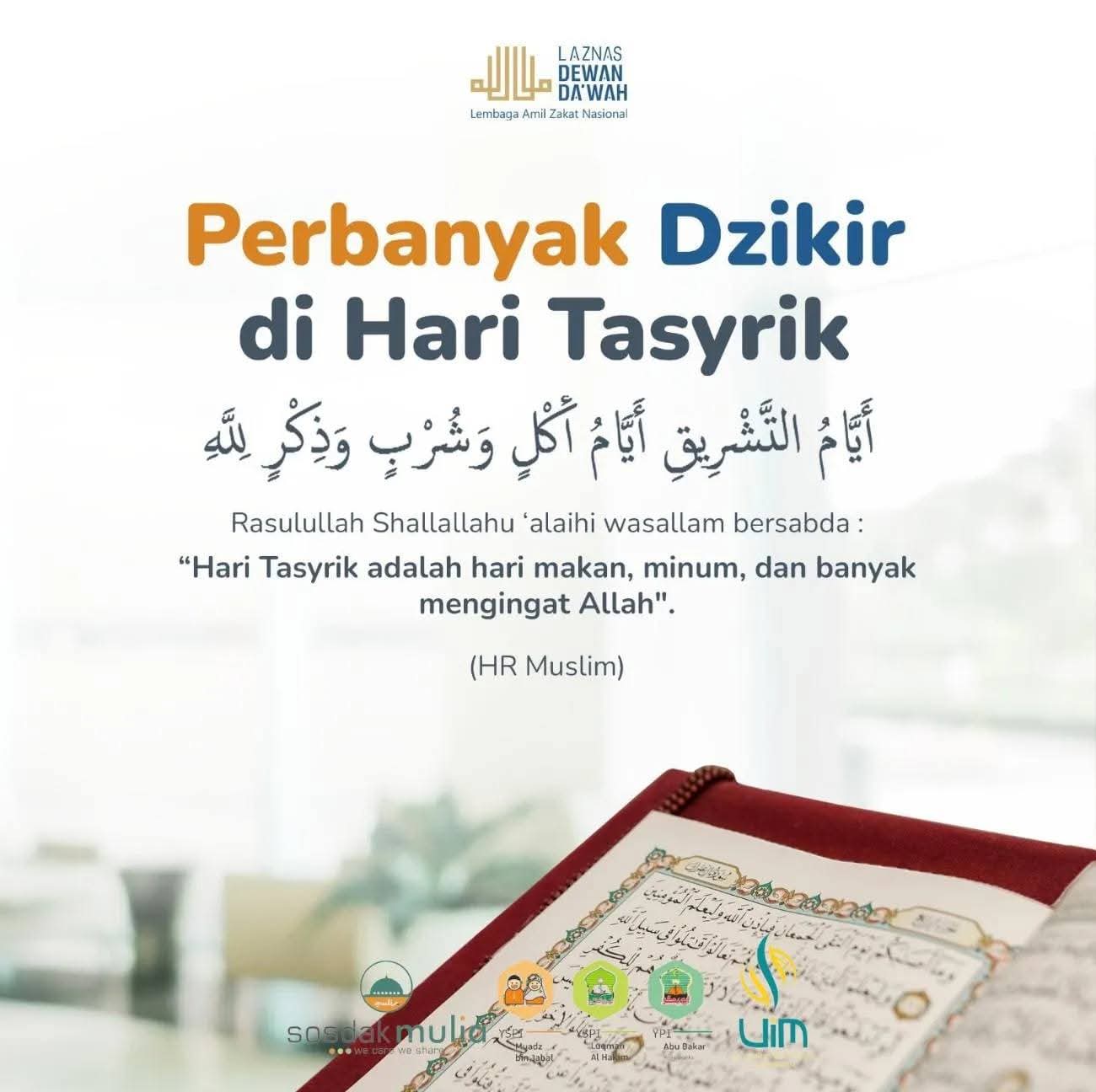 Perbanyak Dzikir di Hari Tasyrik