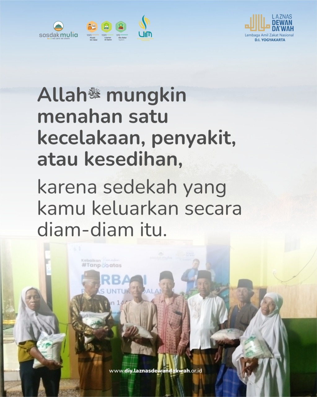 Sedekah Dapat Menolak Bencana