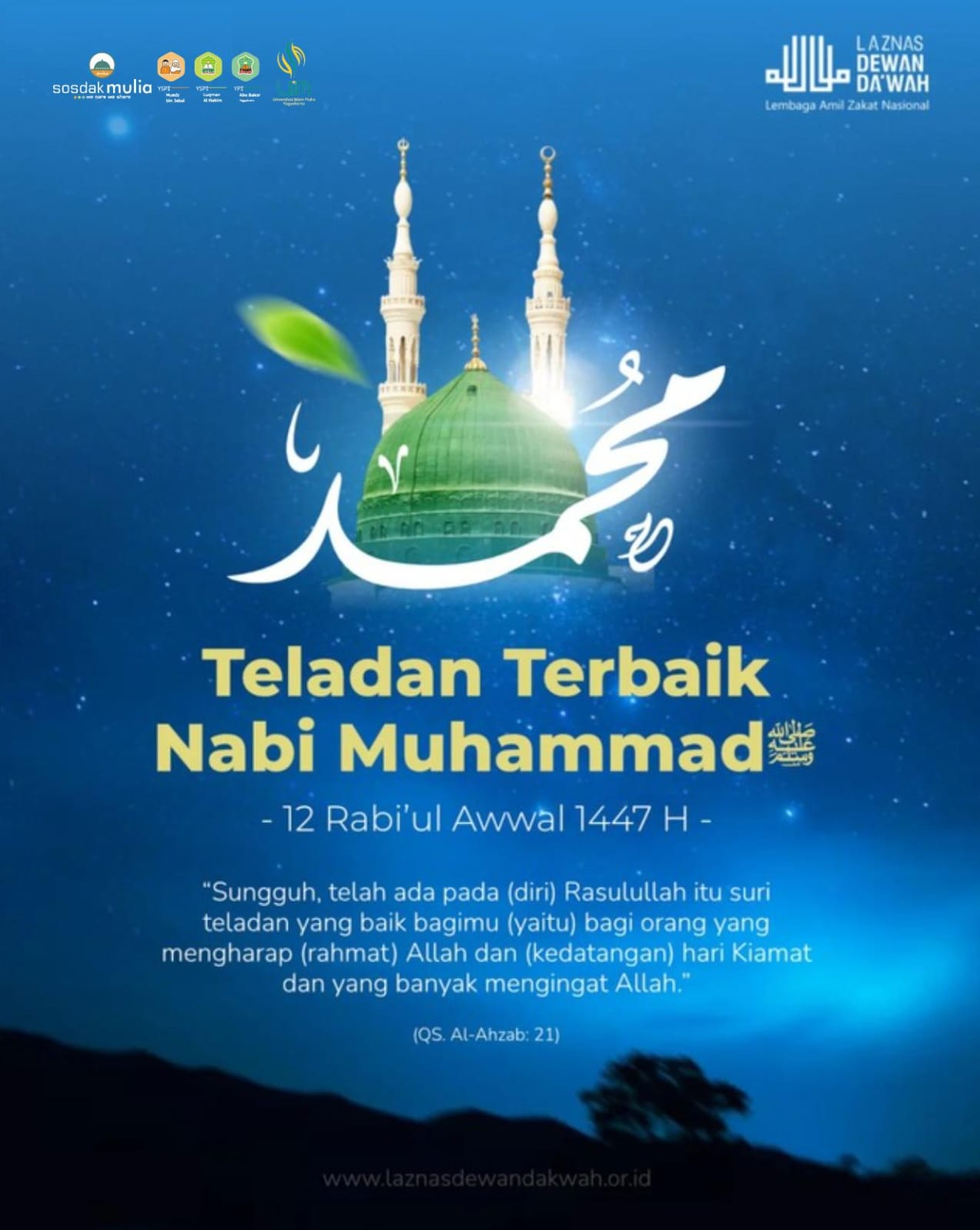 Teladan Terbaik Rasul Nabi Muhammadﷺ