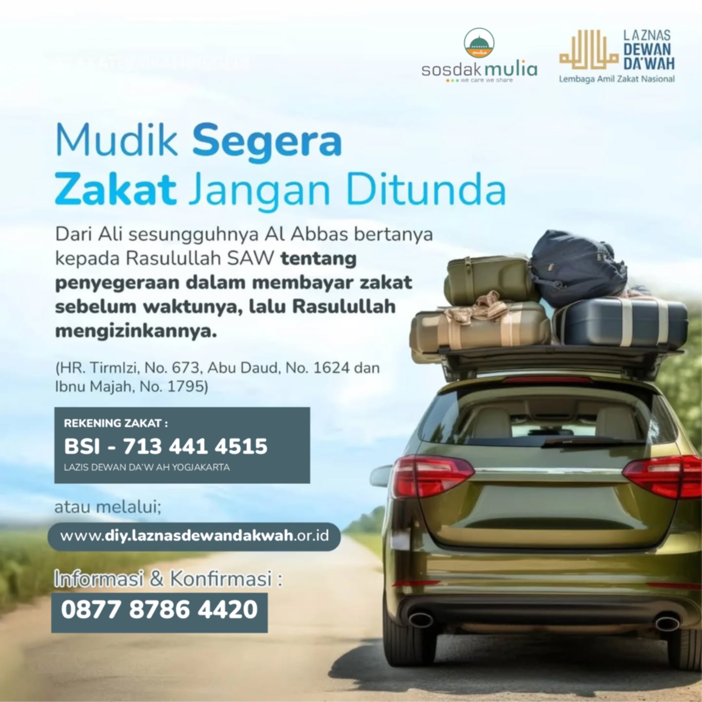 Ramadhan tinggal menghitung hari, jangan lupa tunaikan zakat fitrahmu