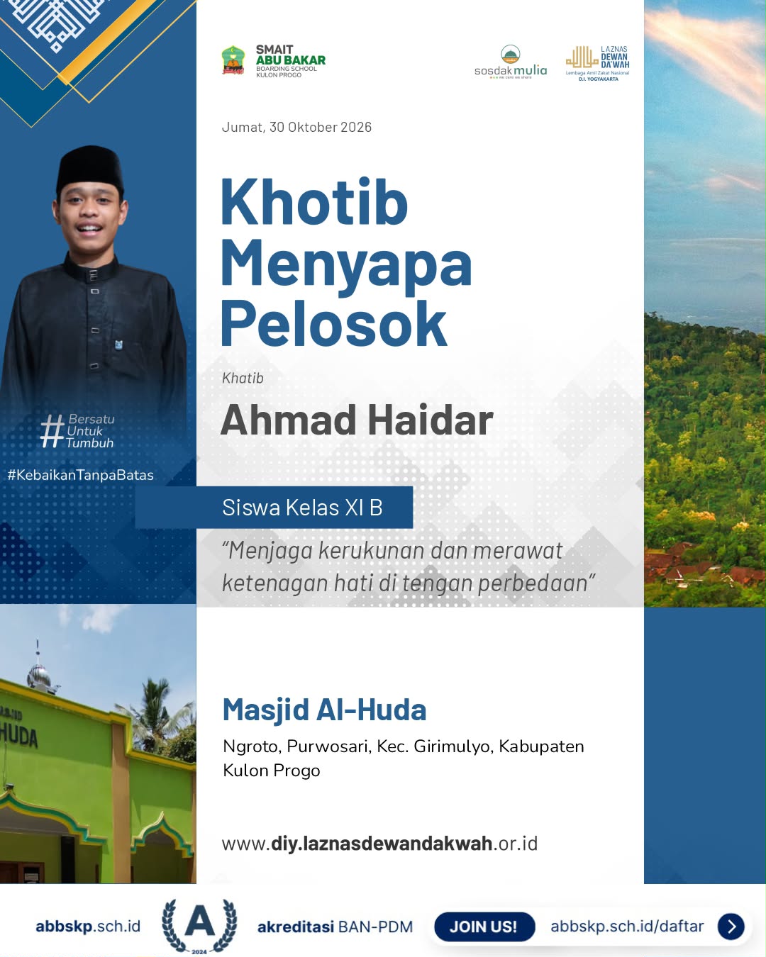 🕌 Khotib Menyapa Pelosok Kembali Hadir !