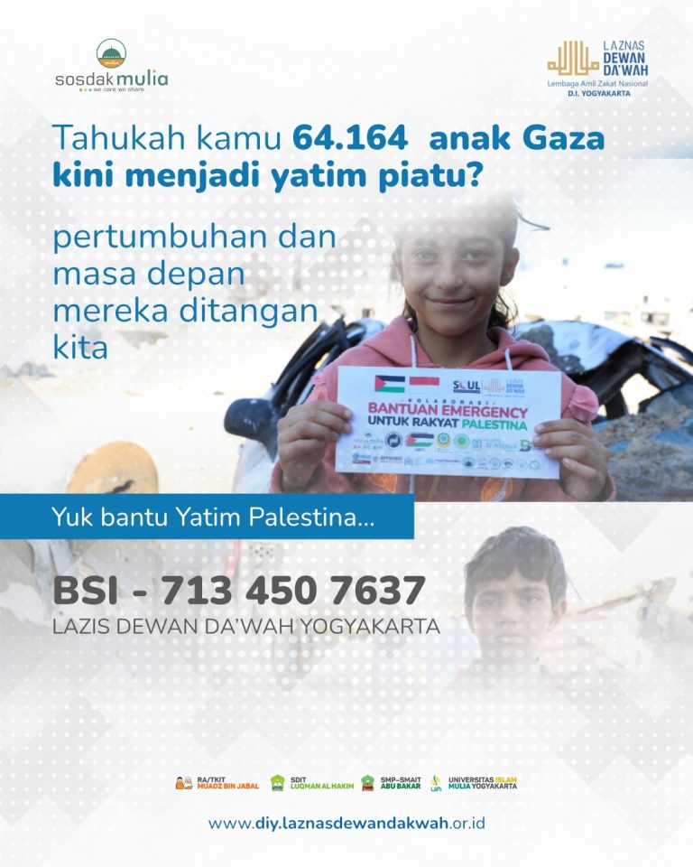 Yatim Piatu di Gaza