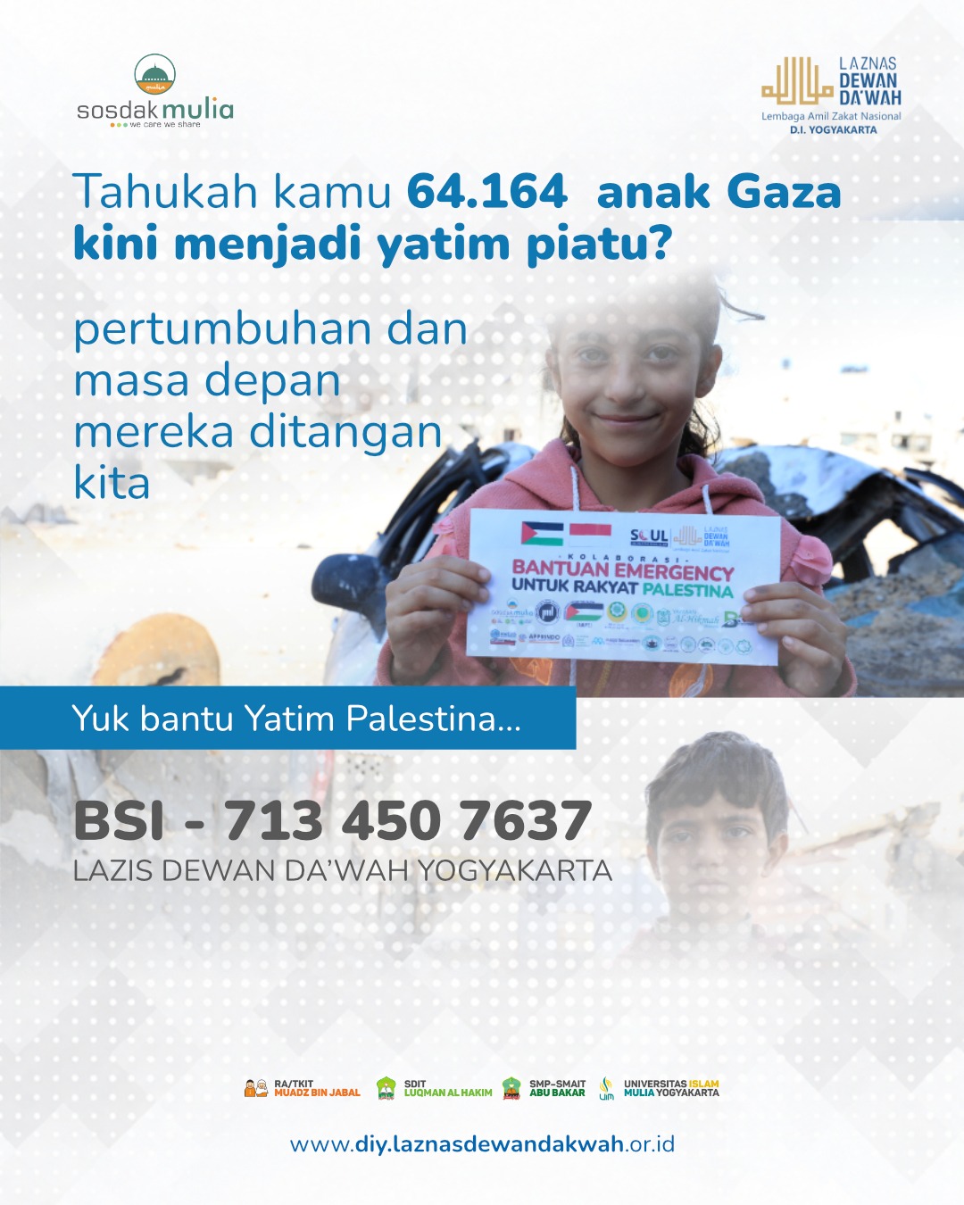 Yatim Piatu di Gaza